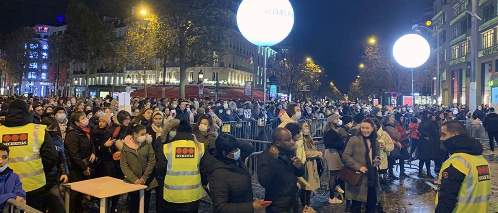 Champs-Elysées : de nouvelles illuminations avec Securitas